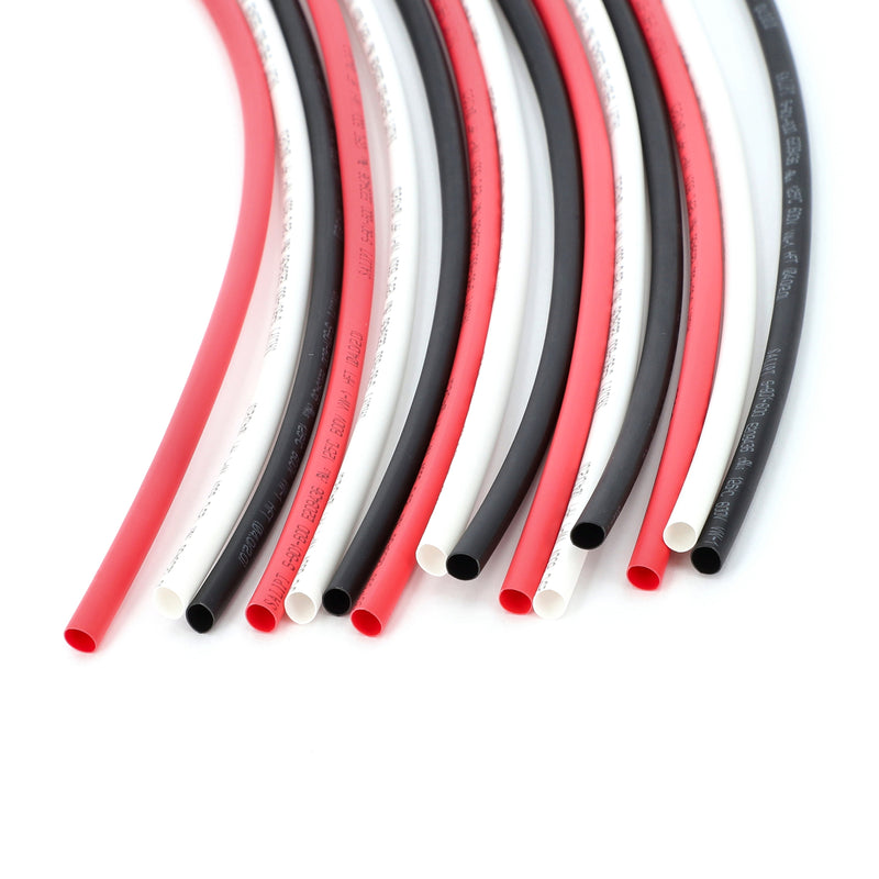 IIT 15pc 5/32'' HEAT SHRINK TUBE-UL