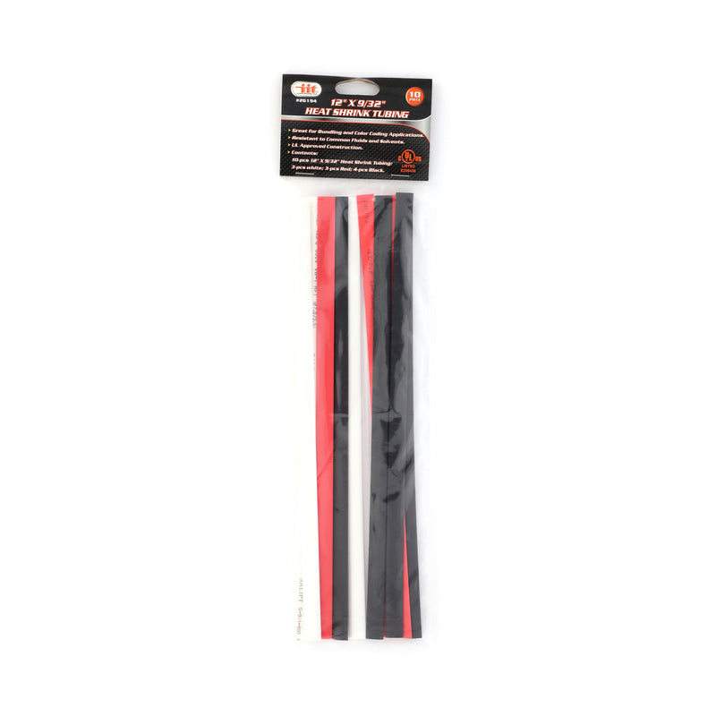 IIT 10pc 9/32'' HEAT SHRINK TUBE-UL