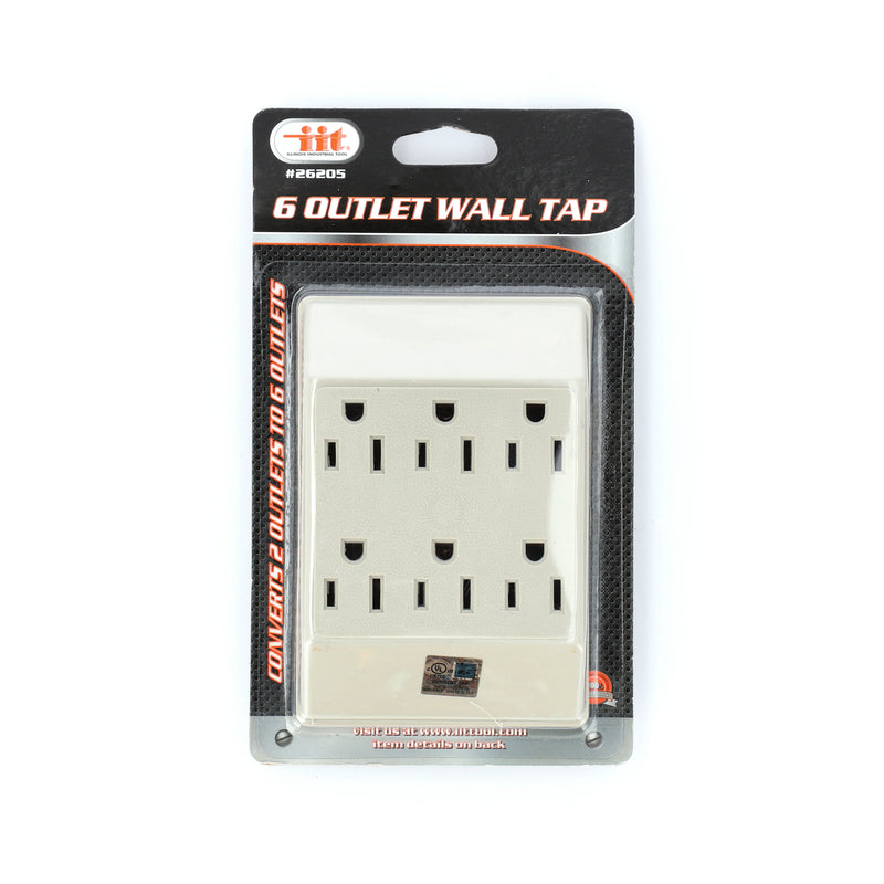 IIT 6 OUTLET WALL TAP U/L