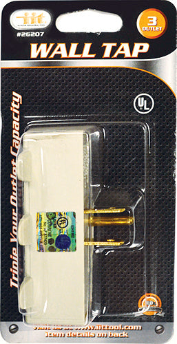 IIT 1 TO 3 OUTLET WALL TAP UL