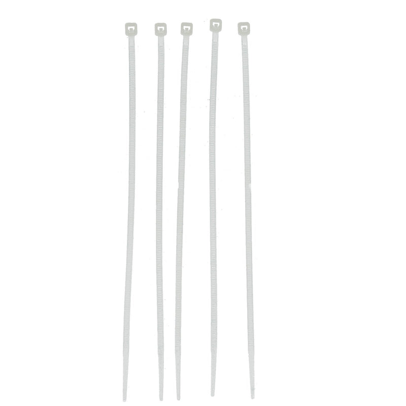 IIT 100pc 12'' WHITE NYLON CABLE TIES