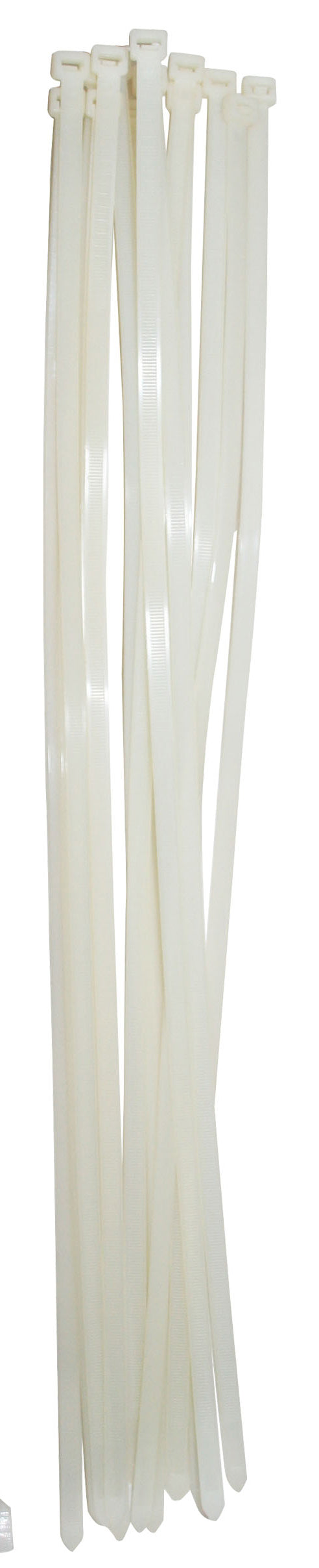 IIT 100pc 12'' WHITE NYLON CABLE TIES