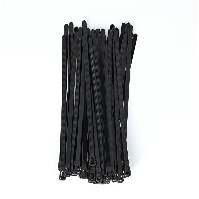 IIT 50PC 10''x7.6MM RELEASABLE CABLE TIES