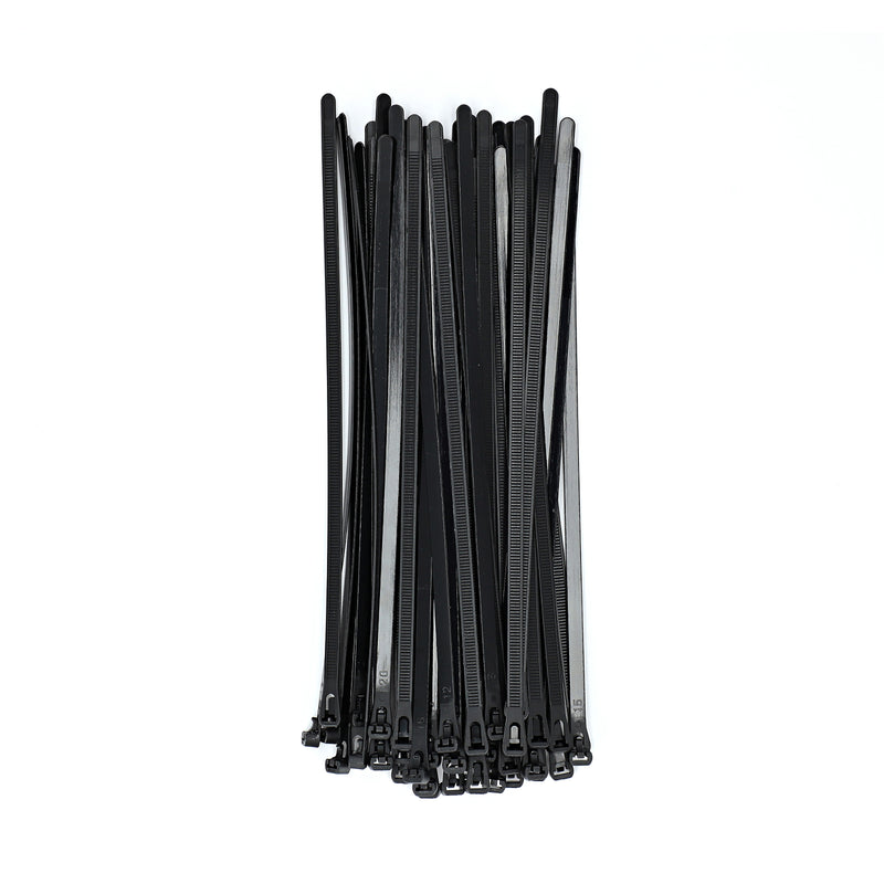 IIT 50PC 12'' x7.6MM RELEASABLE CABLE TIES