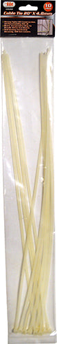 IIT 10 PC 20'' NYLON CABLE TIES