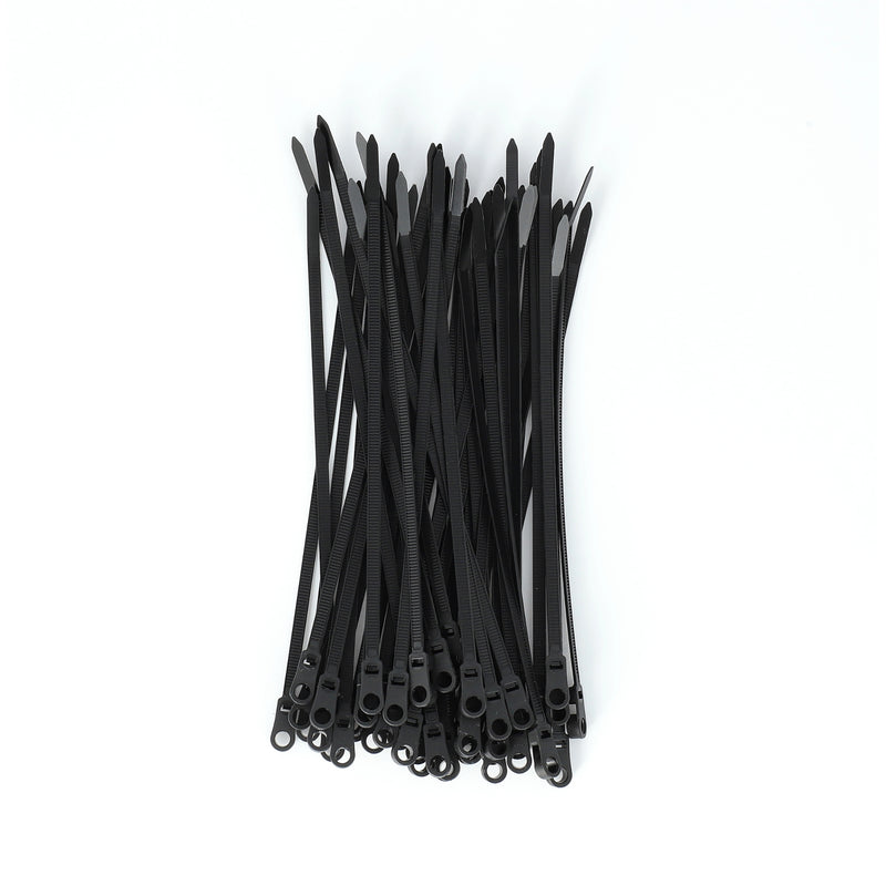 IIT 50PC 10''x4.8MM MOUNTABLE HEAD CABLE TIE