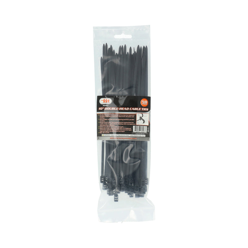 IIT 50PC 10''x4.8MM DOUBLE-HEAD CABLE TIE