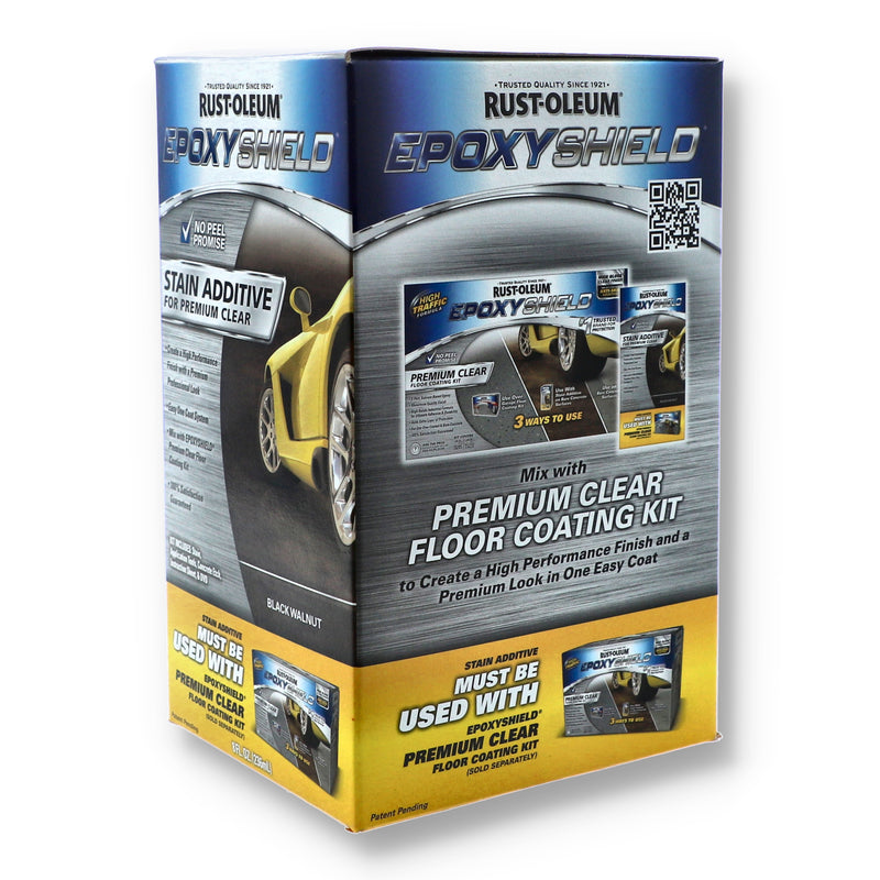RUSTOLEUM 8OZ BLACK WALNUT EPOXY SHIELD STAIN ADDITIVE FOR FLOOR COVERING