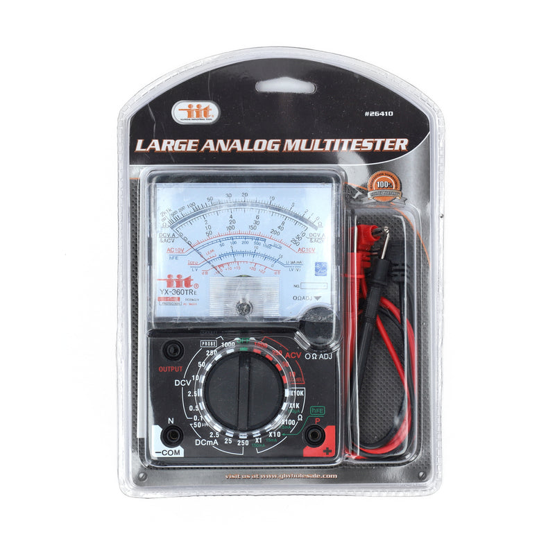 26410-IIT LARGE ANALOG MULTITESTER