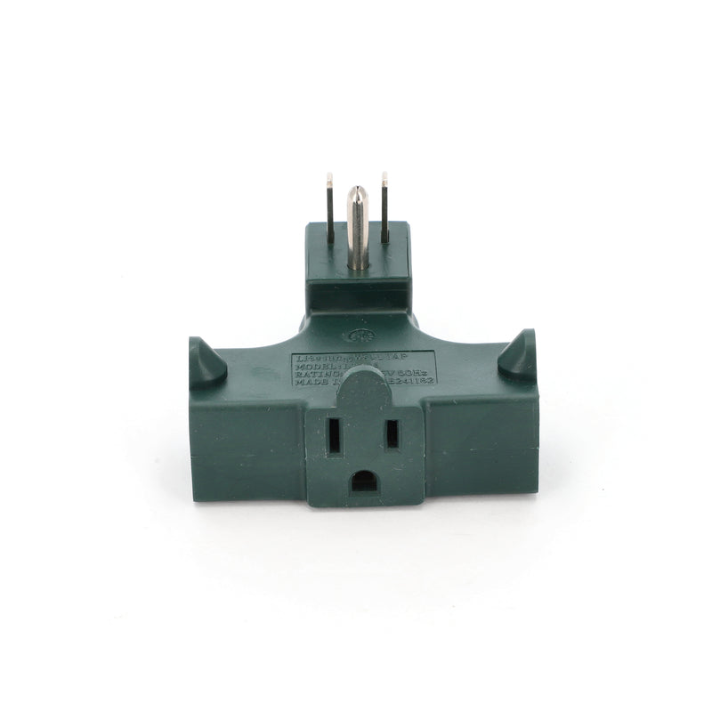 IIT 3-OUTLET RIGHT ANGLE WALL TAP