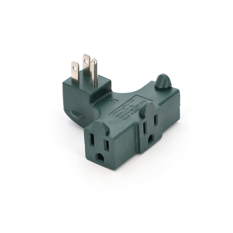 IIT 3-OUTLET RIGHT ANGLE WALL TAP