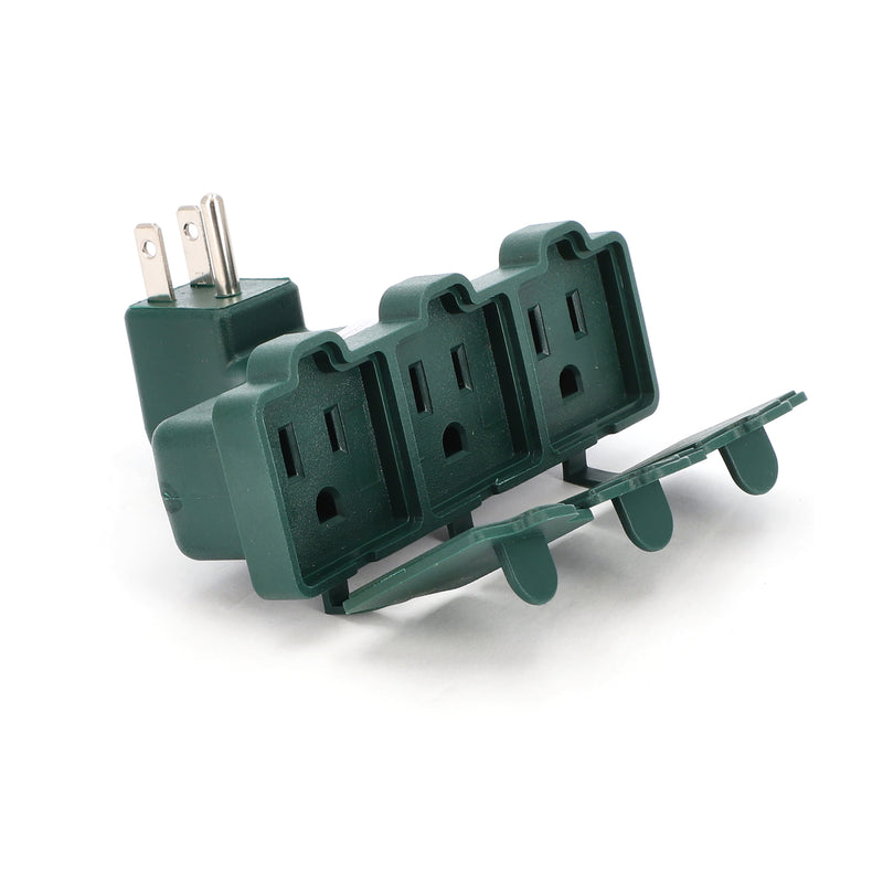 IIT 3-OUTLET RIGHT ANGLE WALL TAP