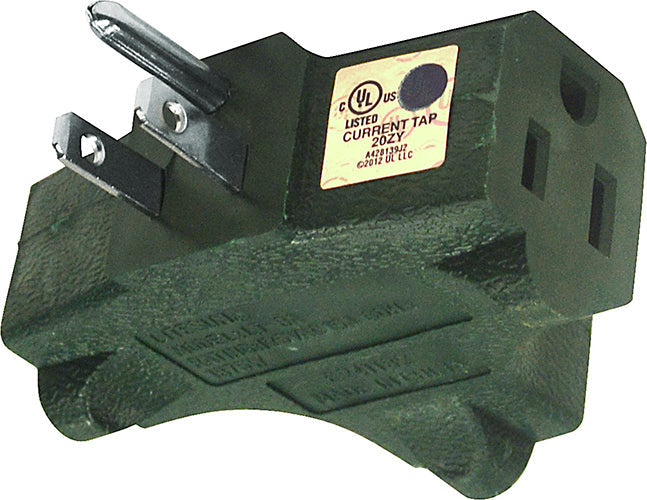 IIT 3-WAY WALL TAP- 3 PRONG