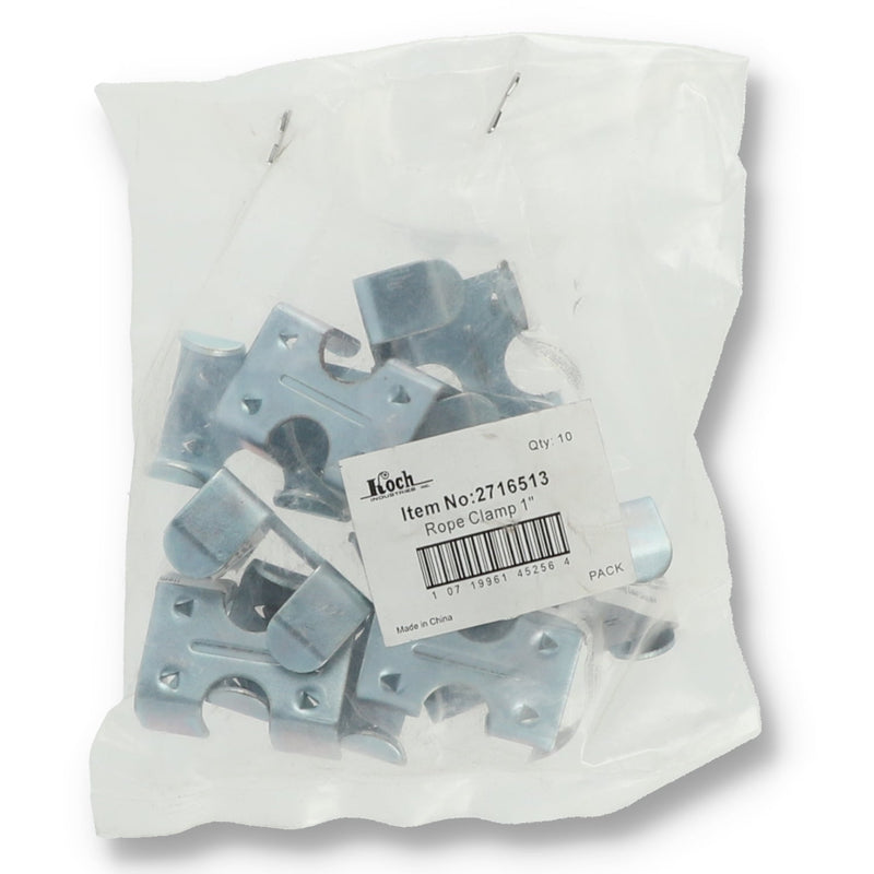 INC ROPE CLAMP 1'' BULK & UPC
