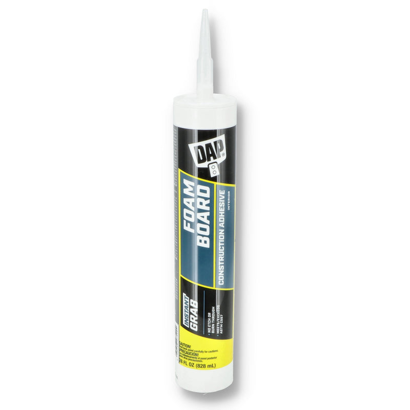 DAP 28OZ FOAM BOARD CONSTRUCTION ADHESIVE INSTANT-GRAB