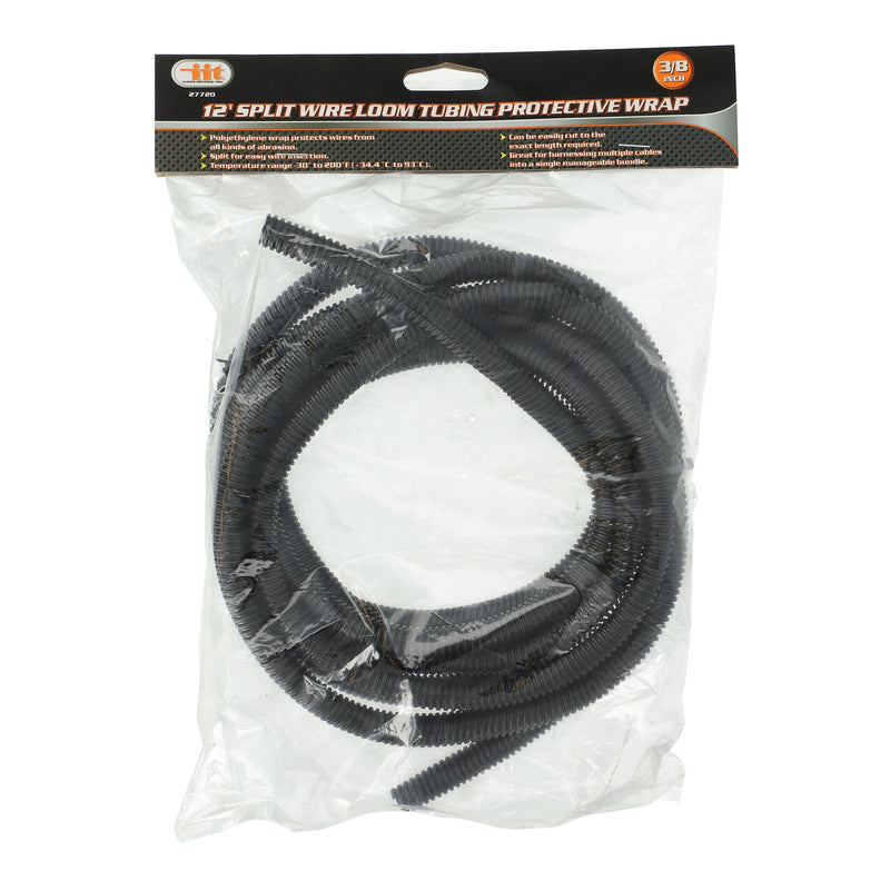 IIT 3/8''x12' PROTECTIVE WIRE LOOM WRAP