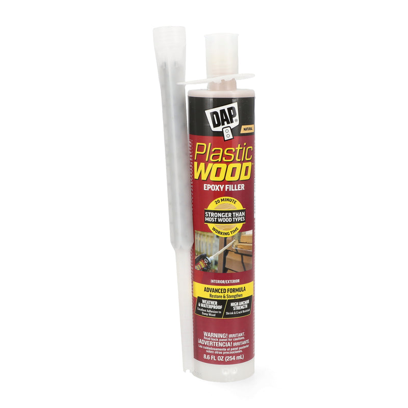 DAP 8.6OZ PLASTIC WOOD EPOXY FILLER NATURAL COLOR