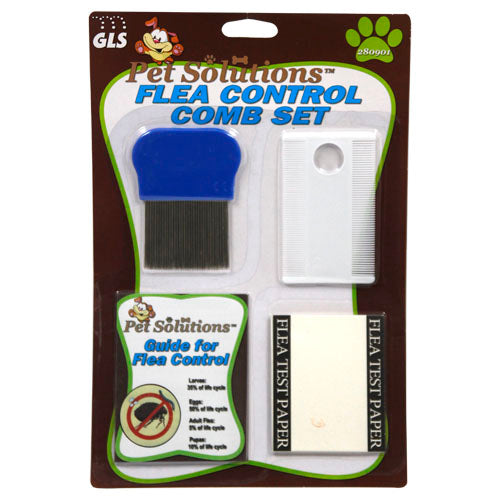 FLEA CONTROL COMB SET & GUIDE