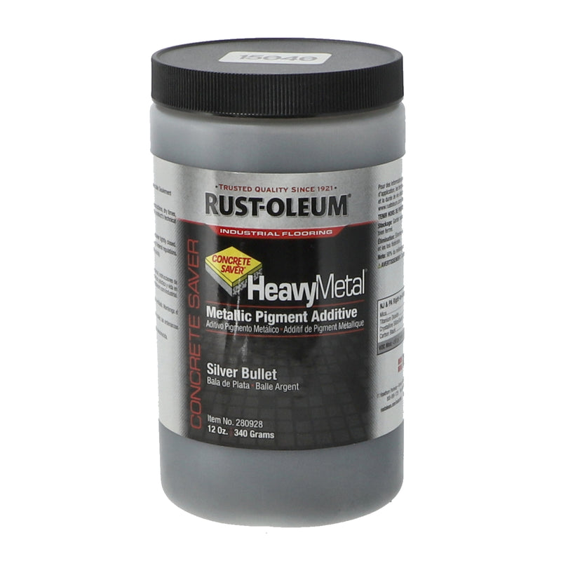 RUSTOLEUM 12oz HVY METAL METALLIC PIGMENT ADDITIVE Silver Bullet