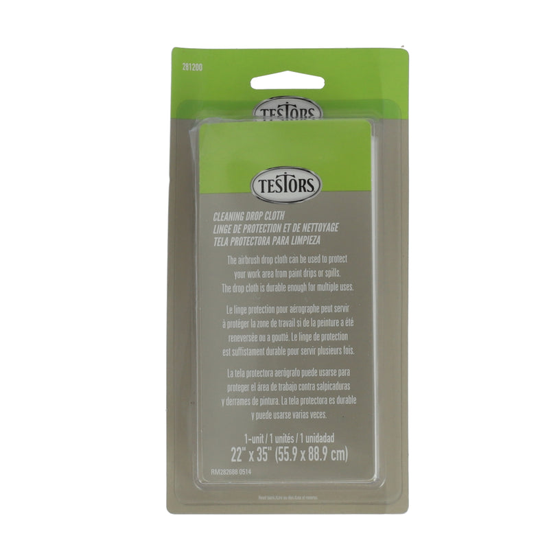 TESTORS CLEANING DROP CLOTH 22x35''