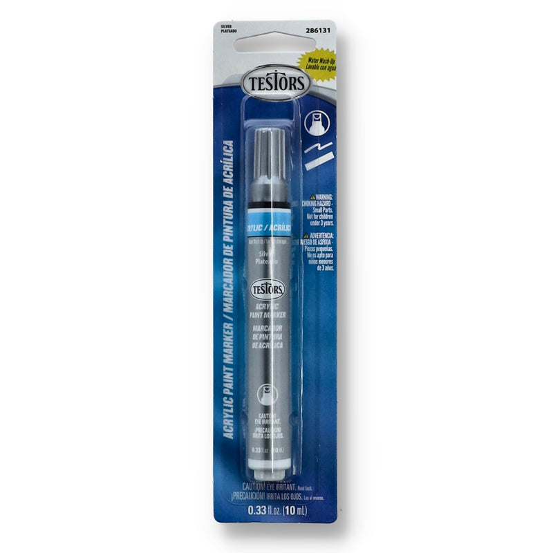 TESTORS ACRYLIC PAINT MARKER SILVER