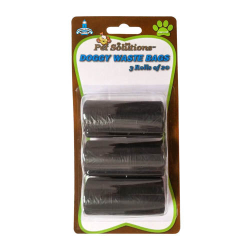 DOG PICKUP BAGS-3 ROLLS OF 20