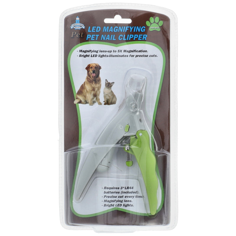 LED MAGNIFYING PET NAIL CLPPER