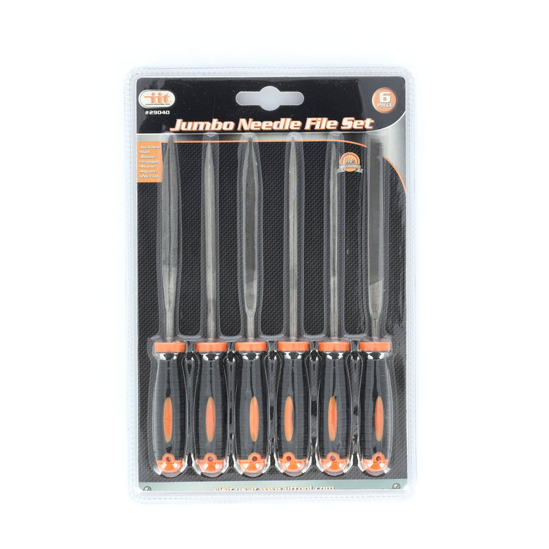 IIT 6pc JUMBO NEEDLE FILE SET