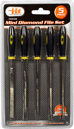 IIT 5pc MINI DIAMOND FILE SET