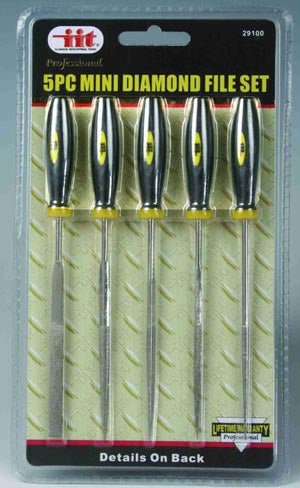 IIT 5pc MINI DIAMOND FILE SET