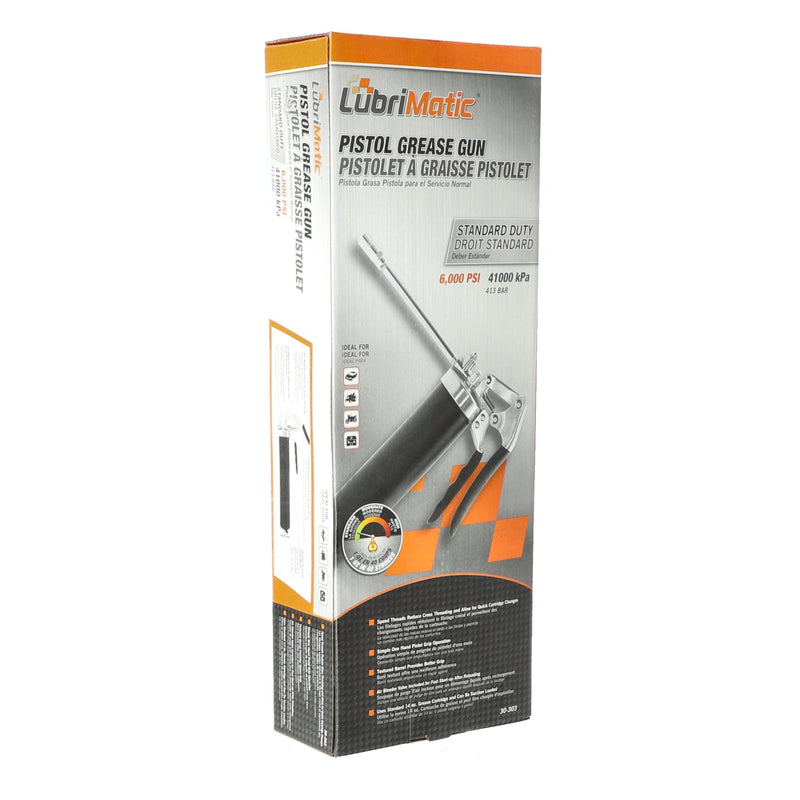 LUBRIMATIC 14oz PISTOL GREASE GUN
