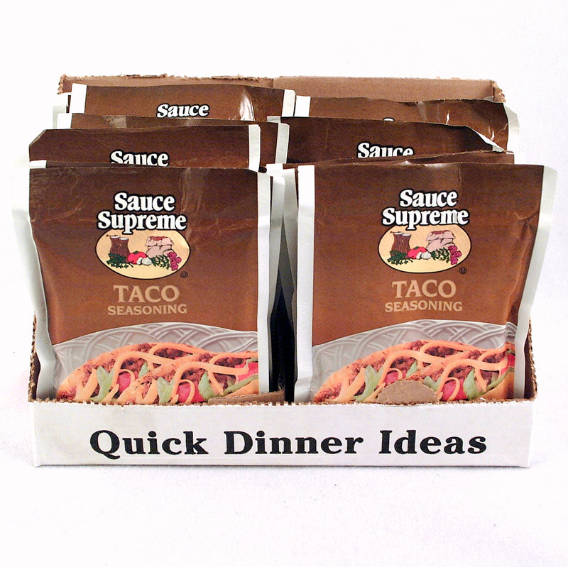 30003S-SAUCE SUPREME TACO SEASONING MIX-ENVELOPE