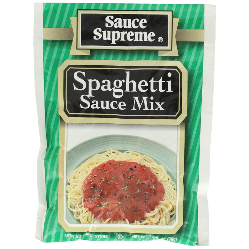 SAUCE SUPREME SPAGHETTI SAUCE SEASONING MIX