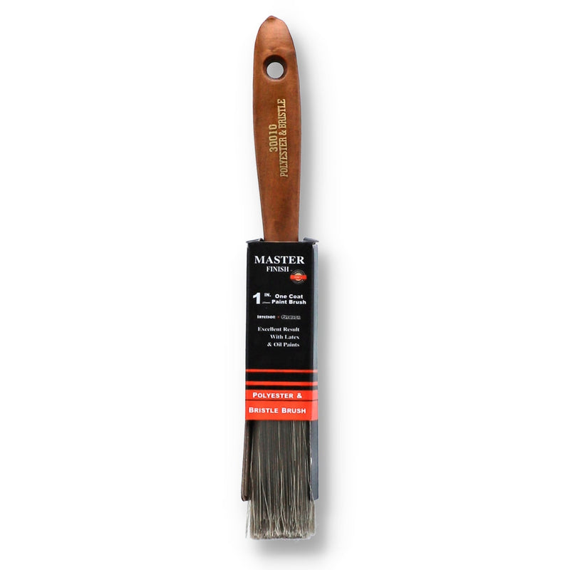 1'' ONE COAT WOOD HANDLE PAINT BRUSH
