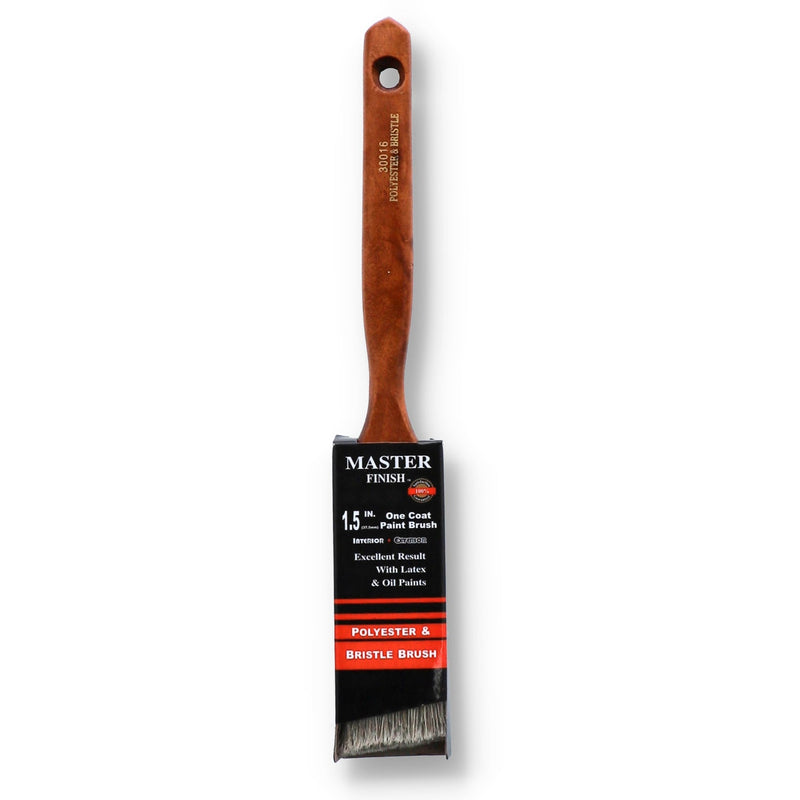 1-1/2'' 1 COAT WOOD HANDLE ANGLE BRUSH
