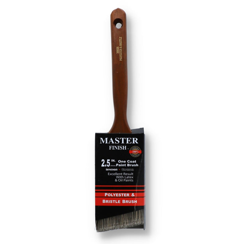 2-1/2'' ONE COAT WOOD HANDLE ANGLE BRUSH