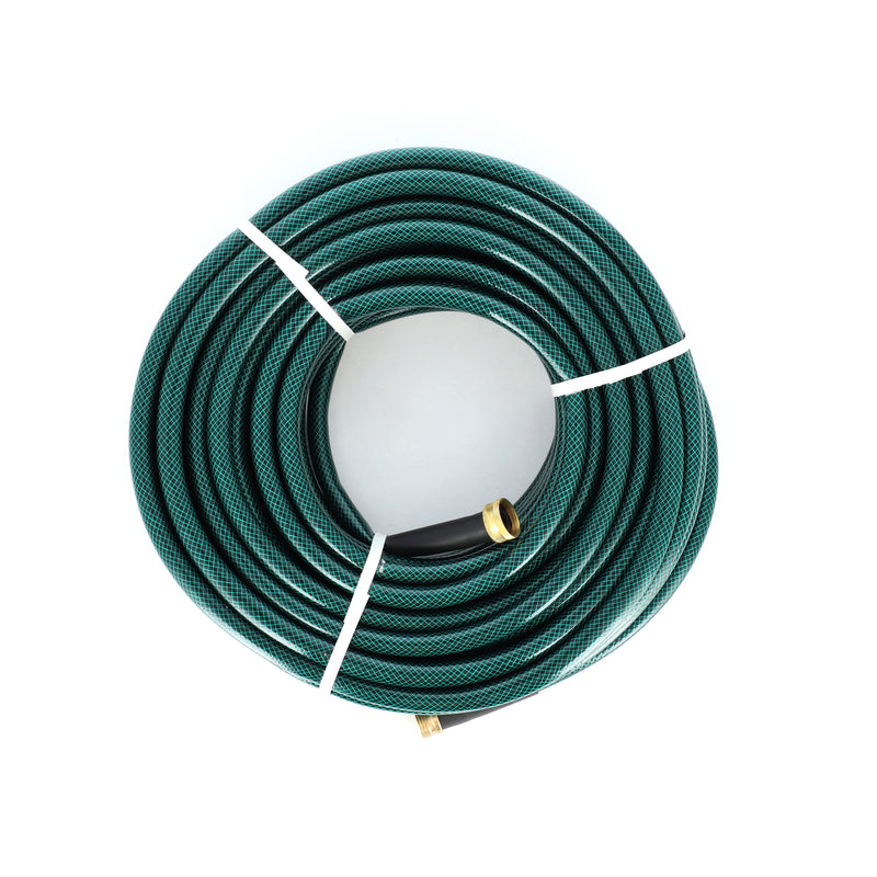 IIT 100'x5/8'' 3-PLY GARDEN HOSE WITH BRASS CONNECTORS