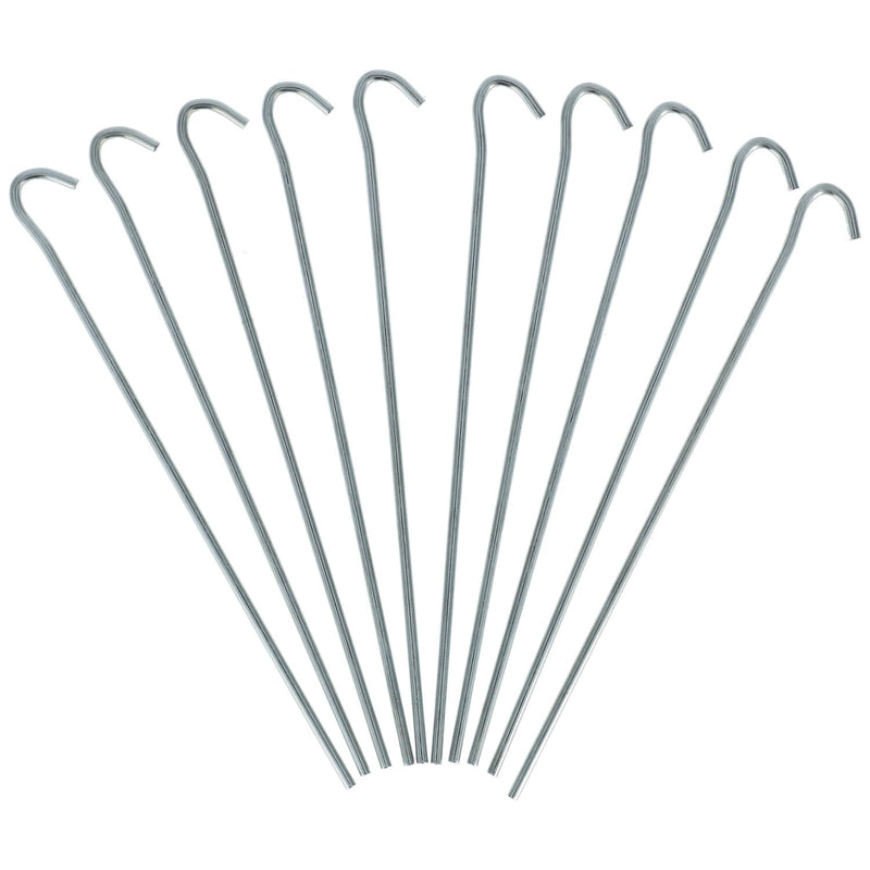IIT 10pc STEEL GARDEN/TENT STAKES