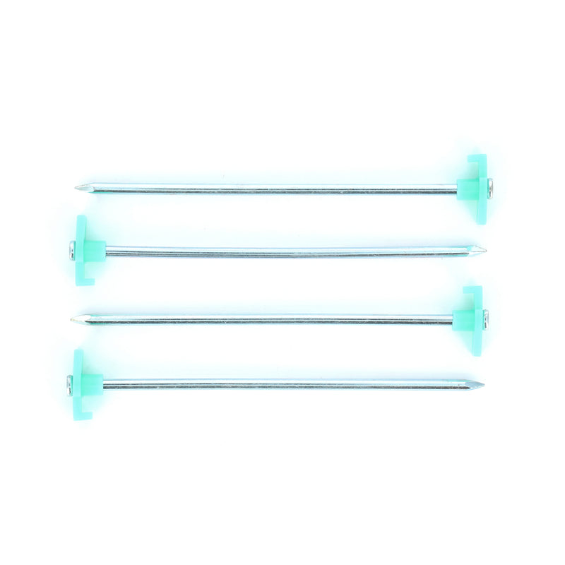 IIT 4pc 10'' GLOW-IN-DARK TENT STAKE