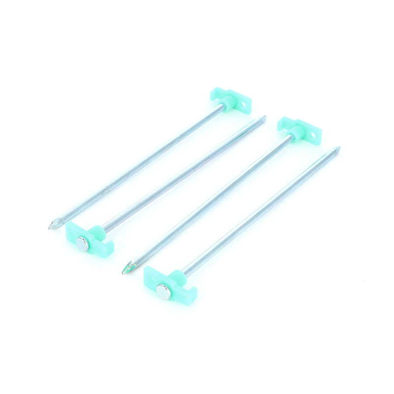 IIT 4pc 10'' GLOW-IN-DARK TENT STAKE
