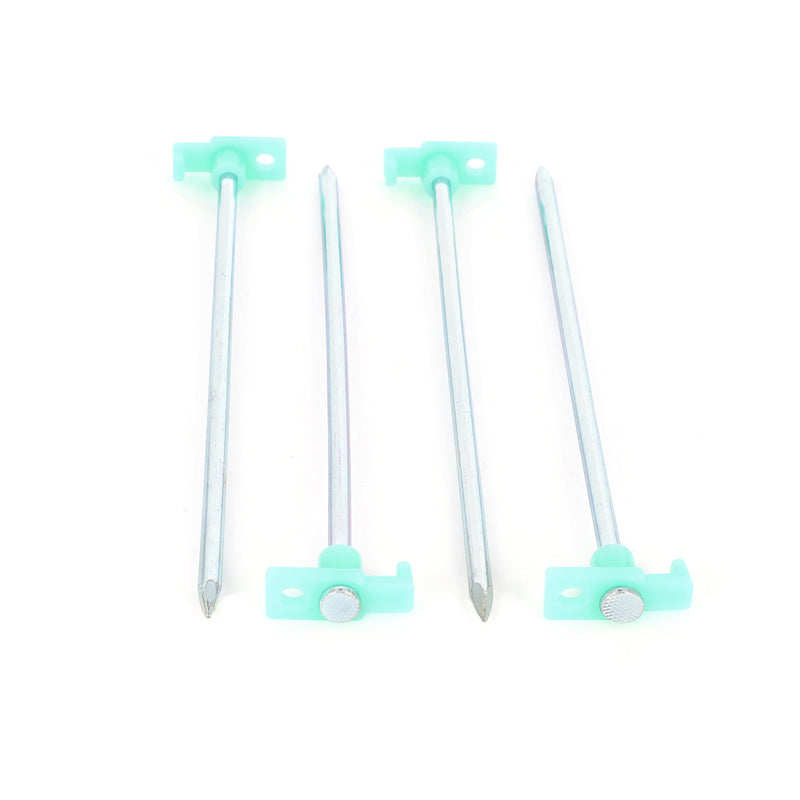 IIT 4pc 10'' GLOW-IN-DARK TENT STAKE