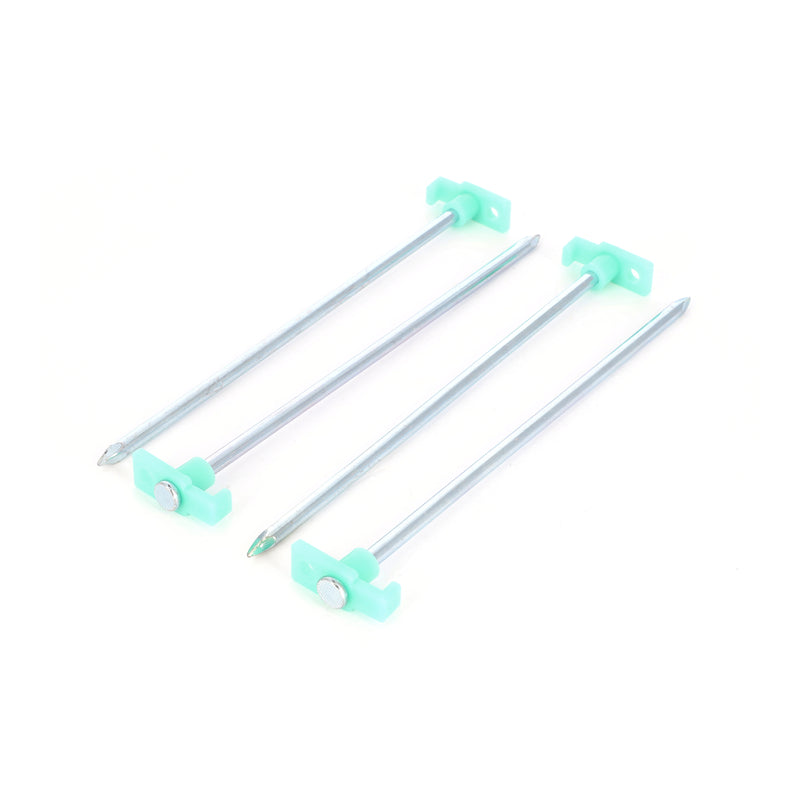 IIT 4pc 10'' GLOW-IN-DARK TENT STAKE