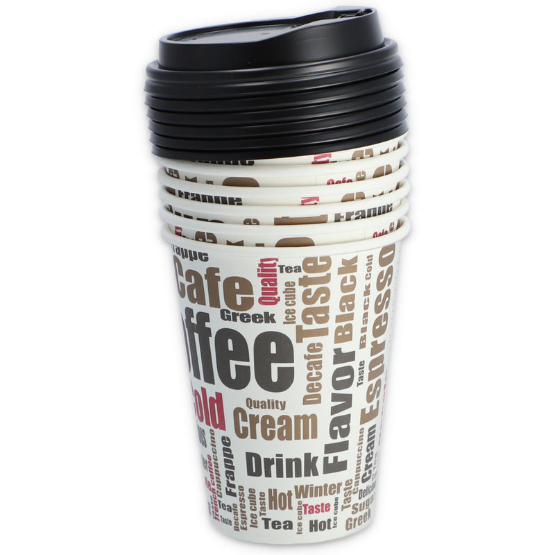 6pk 12oz PAPER COFFEE CUPS