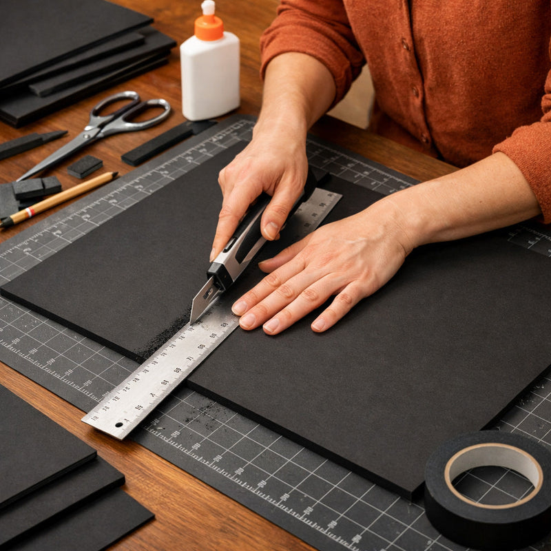 BLACK FOAM POSTER BOARD 20x30x1/4''