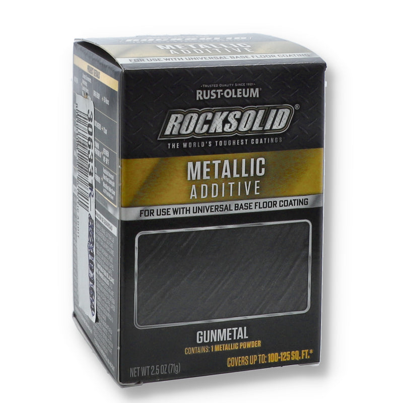 RUSTOLEUM GUNMETAL 2.5OZ METALLIC ADDITIVE FOR FLOOR COVERINGS