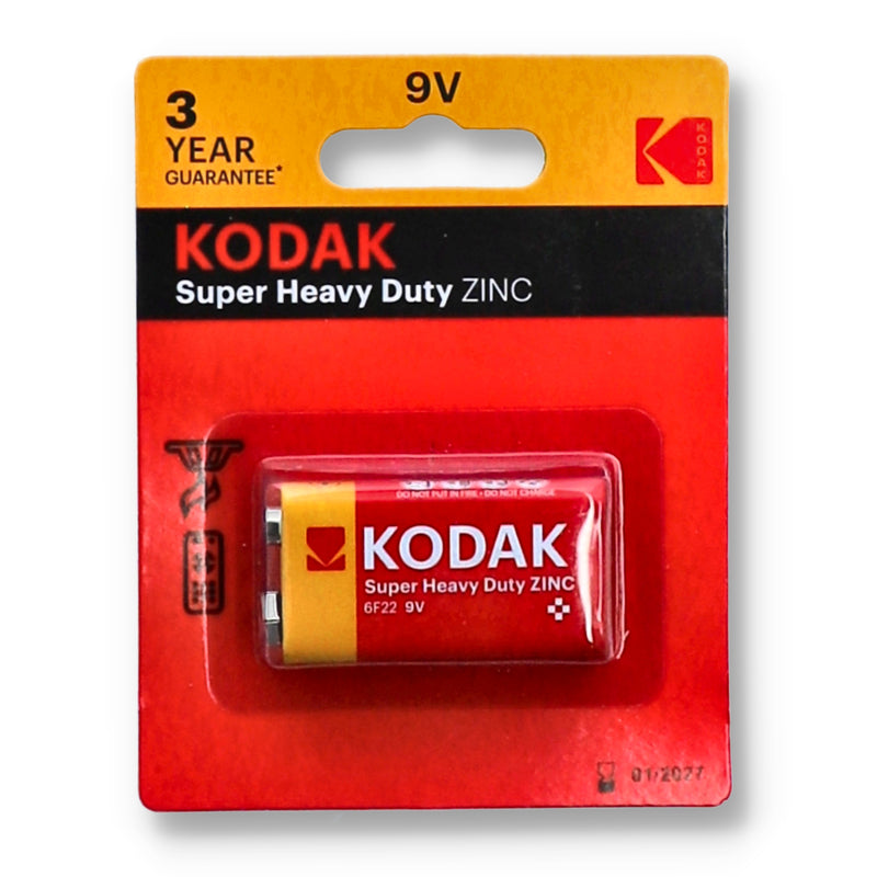 KODAK 9v BATTERY CARDED