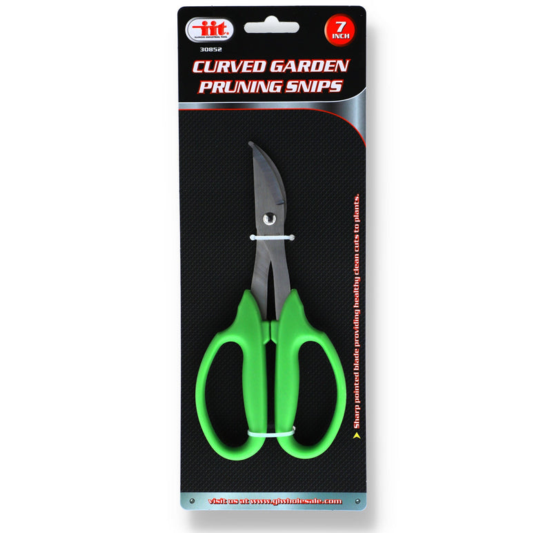 IIT 7'' CURVED GARDEN PRUNING SNIPS