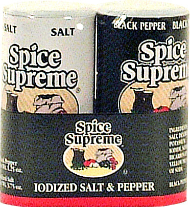 SPICE SUPREME SALT/PEPPER DUO