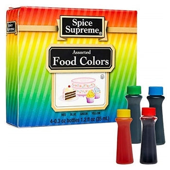 4pk SPICE SELECT FOOD COLOR
