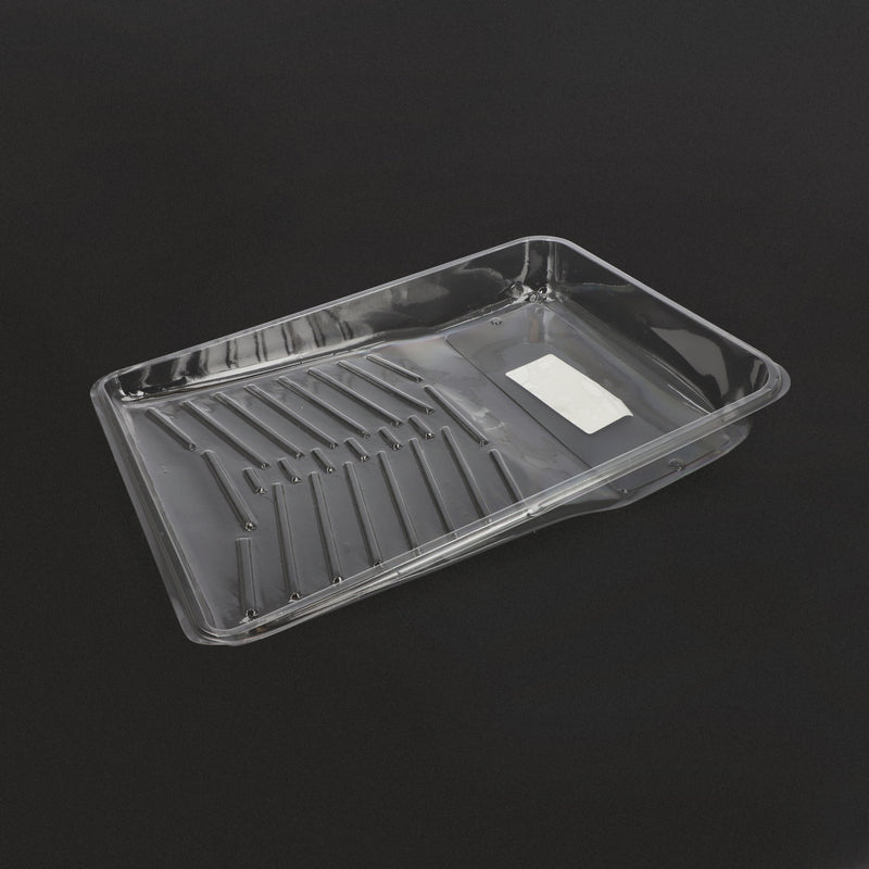 WHIZZ 9'' CLEAR PLASTIC PAINT ROLLER TRAY LINER NO UPC